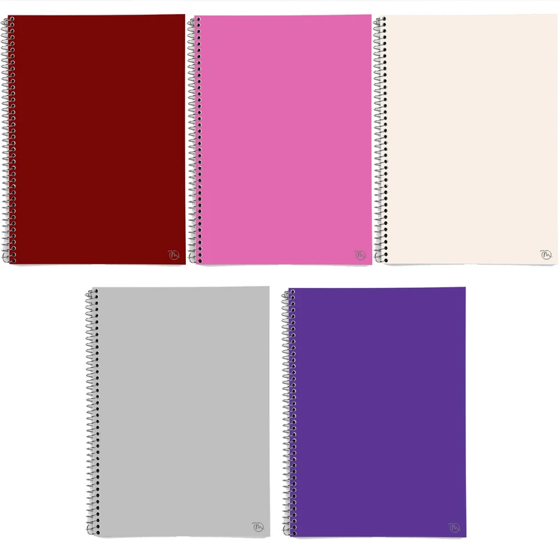 دفتر مشق 50 برگ مدوپد طرح ساده کد BD10158 مجموعه 5 عددی