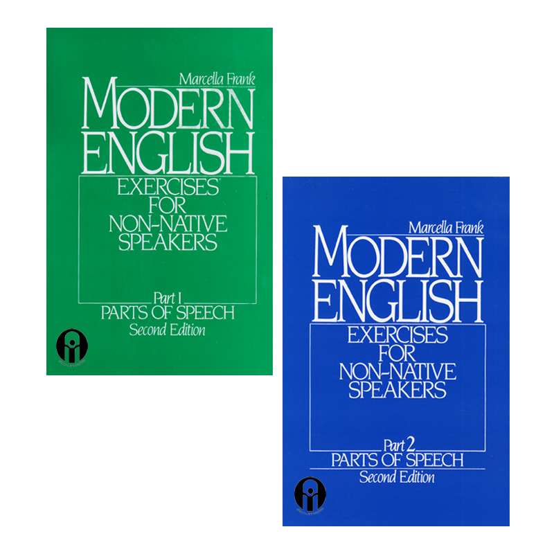 کتاب Modern English Exercises For Non-Native Speakers Part, Parts Of Speech Second Edition اثر Marcella Frank انتشارات الوندپویان دو جلدی کتاب Modern English Exercises For Non-Native Speakers Part, Parts Of Speech Second Edition اثر Marcella Frank انتشارات الوندپویان دو جلدی