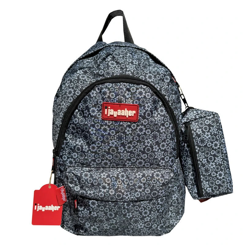 کوله پشتی مدرسه آی جواهر مدل X19 به همراه جامدادی