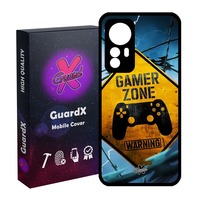 کاور گارد ایکس طرح Gamer مدل Glass10015 مناسب برای گوشی موبایل شیائومی Mi 12/Mi 12X/Mi 12S
