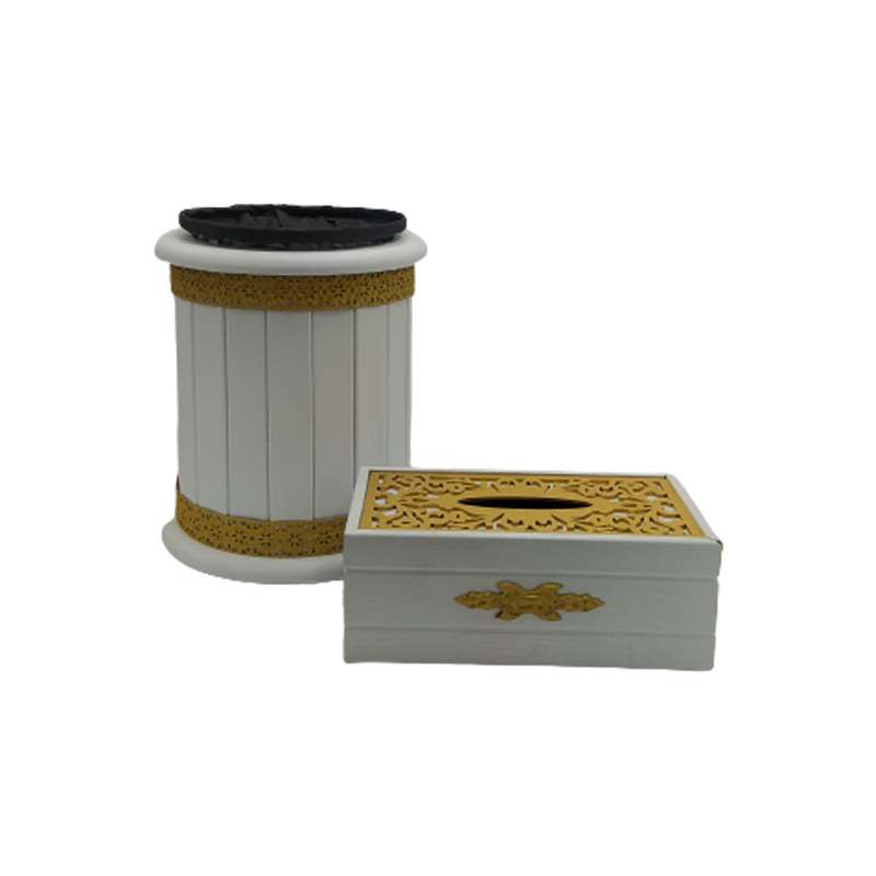 ست سطل و جای دستمال کاغذی کد 500 ست سطل و جای دستمال کاغذی کد 500