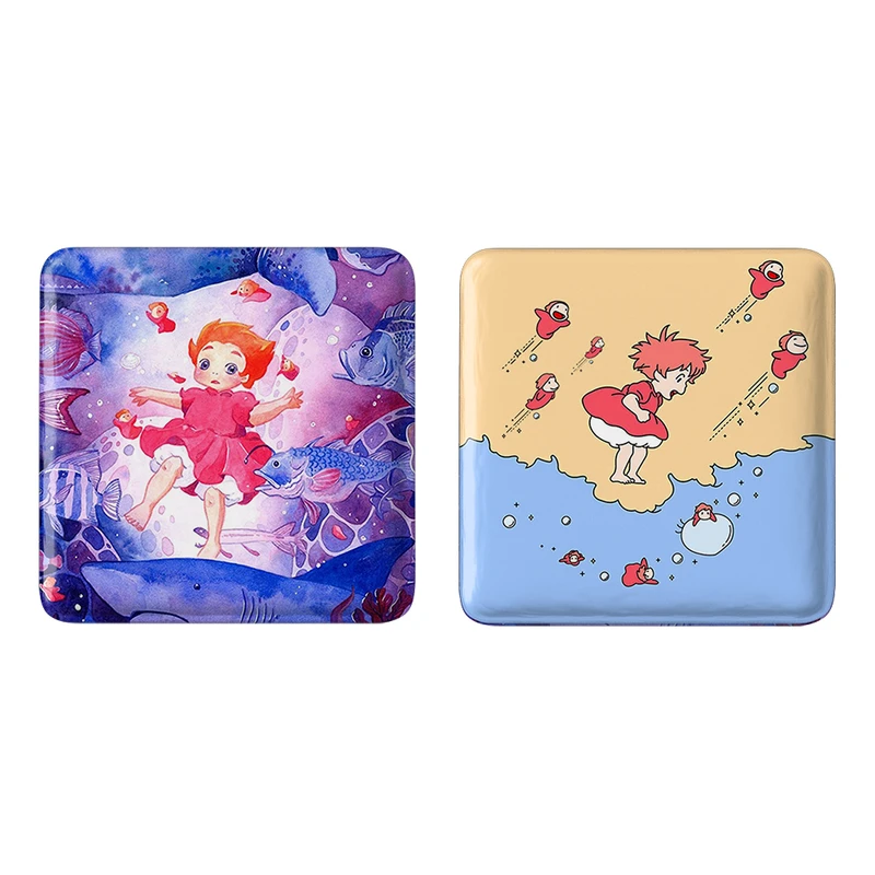 مگنت خندالو طرح انیمه پونیو Ponyo کد 48944890 مجموعه 2 عددی
