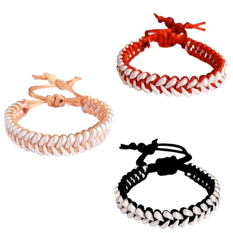 دستبند دخترانه مدل بافت قلب 003 مجموعه 3 عددی دستبند دخترانه مدل بافت قلب 003 مجموعه 3 عددی