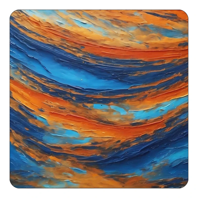 مگنت کاکتی طرح نقاشی رنگ روغن مدل mp69457