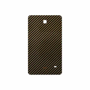 MAHOOT Glossy-Brown-Fiber Cover Sticker for Samsung Galaxy Tab 4 7.0 2014 T231