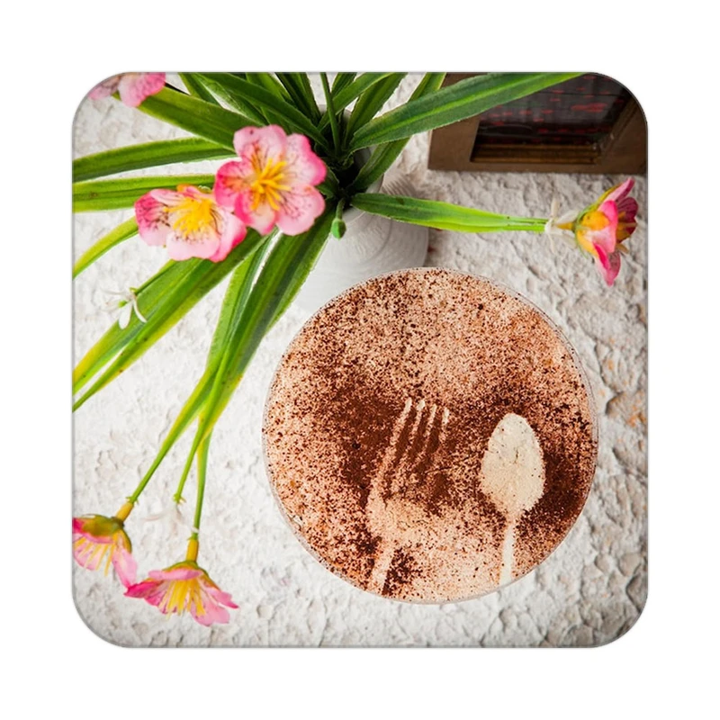 زیر لیوانی کاکتی طرح گل مدل mp19027