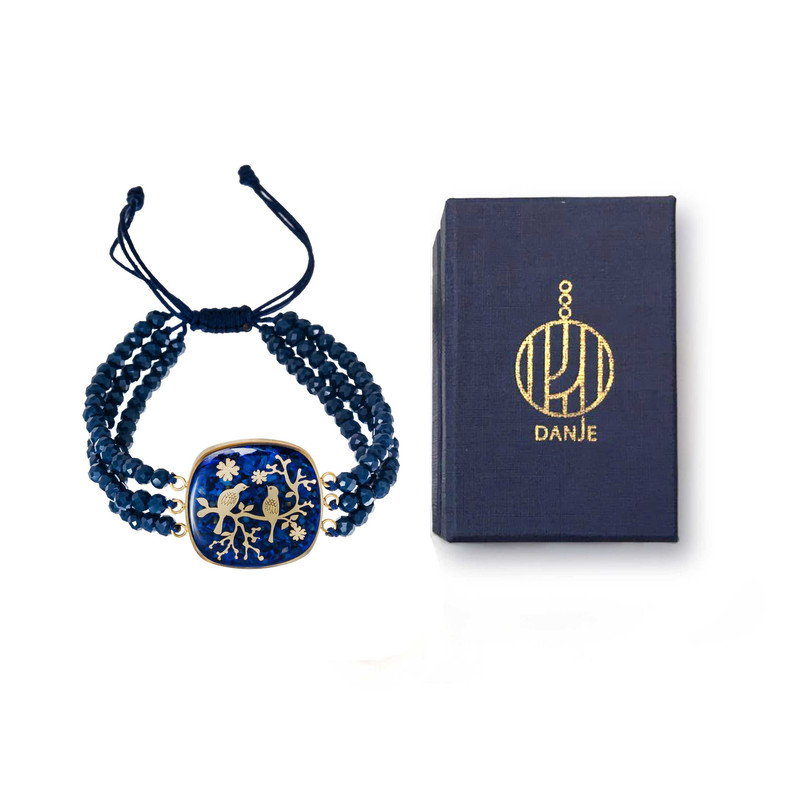 دستبند زنانه دانژه مدل گلستان کد ZWNM25T4016