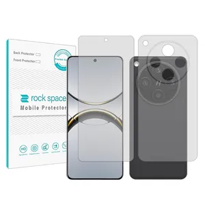 rock space Resistant transparent screen protector suitable for Oppo Find X8 Pro mobile phone with back protector