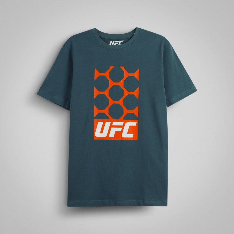 تی‌شرت ورزشی آستین کوتاه مردانه یو اف سی مدل TS038483