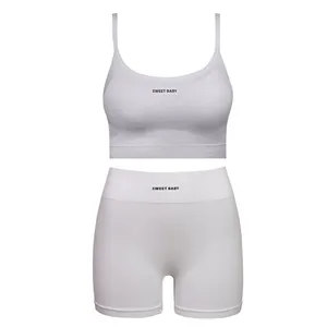 ست نیمتنه و شلوارک ورزشی زنانه مدل  WS120-105