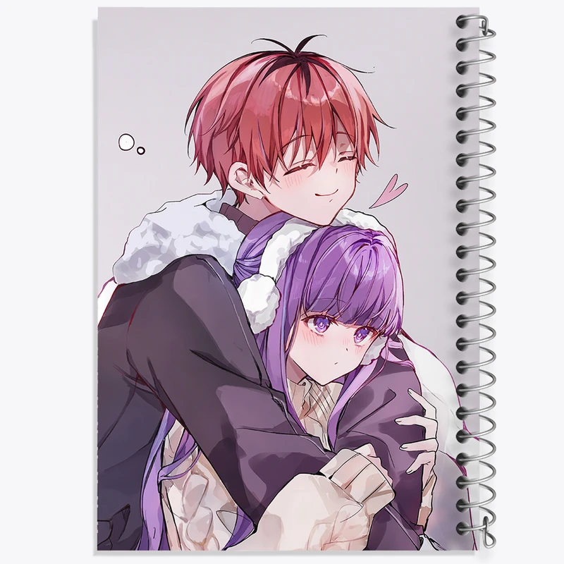 دفتر نقاشی 50 برگ خندالو طرح اشتارک و فرن انیمه فریرن کد 33850