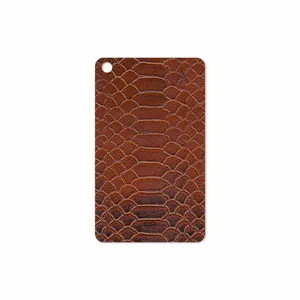 MAHOOT Brown-Snake-Leather Cover Sticker for Xiaomi Mi Pad 4 2018