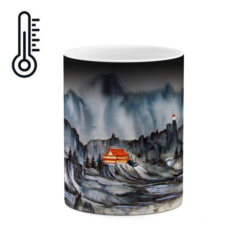 ماگ حرارتی کاکتی مدل نقاشی کد mgh13590