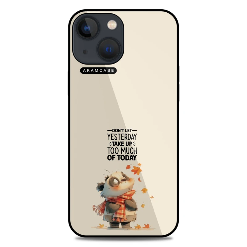 کاور آکام مدل AMC-WA13M-ANIMALS QOUTES-12 مناسب برای گوشی موبایل اپل iPhone 13 Mini