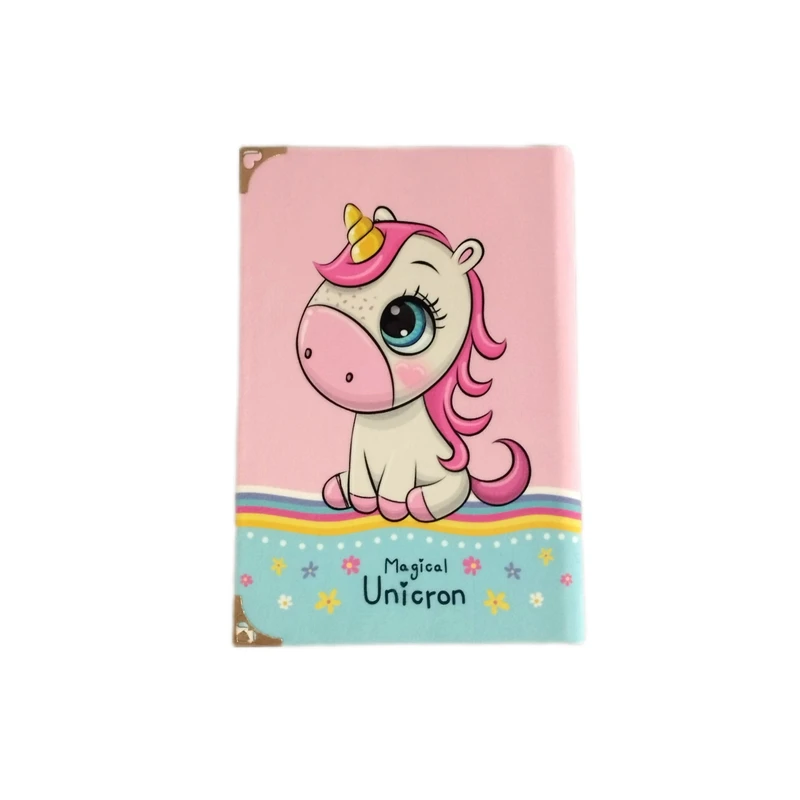 دفتر یادداشت 80 برگ مدل اسب پونی پارچه ای