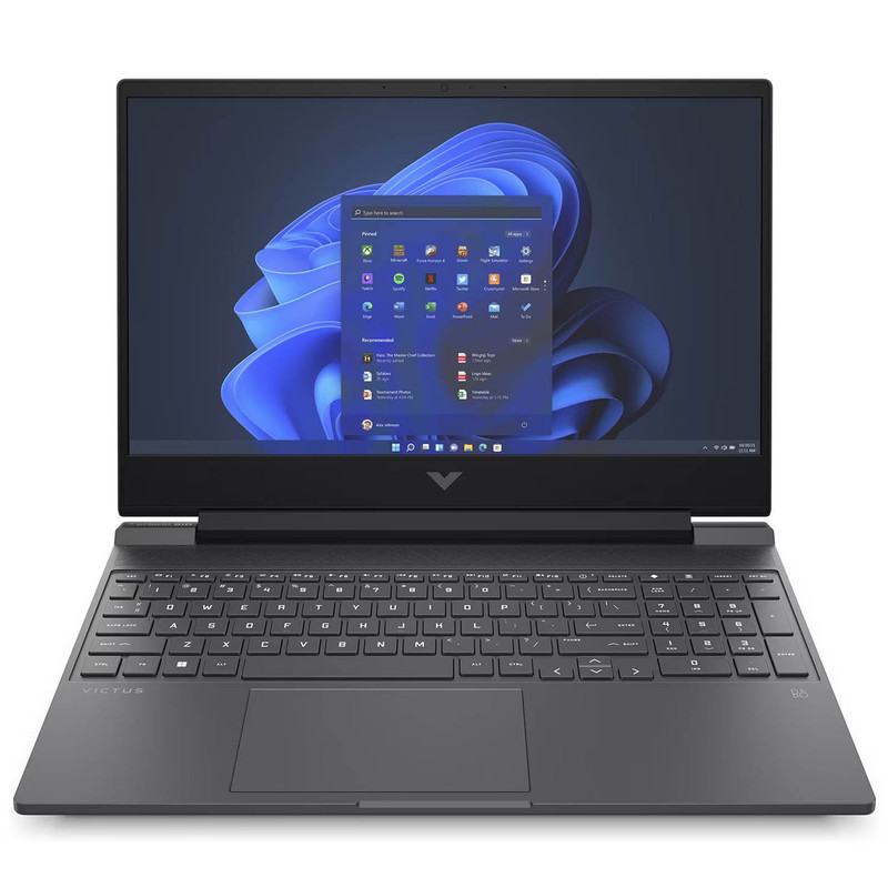 لپ تاپ 15.6 اینچی اچ پی مدل Victus Gaming 15-fa0033dx-i5 12450H-8GB DDR4-512GB SSD-RTX3050-FHD