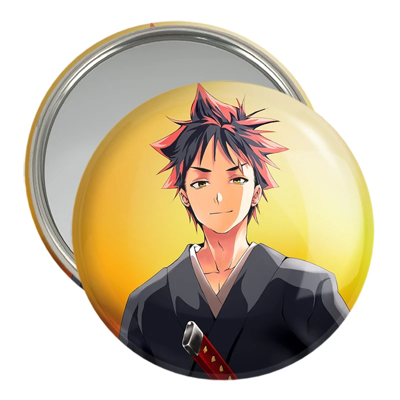 آینه جیبی خندالو مدل سوما انیمه جنگ غذاها Food Wars  کد 16978