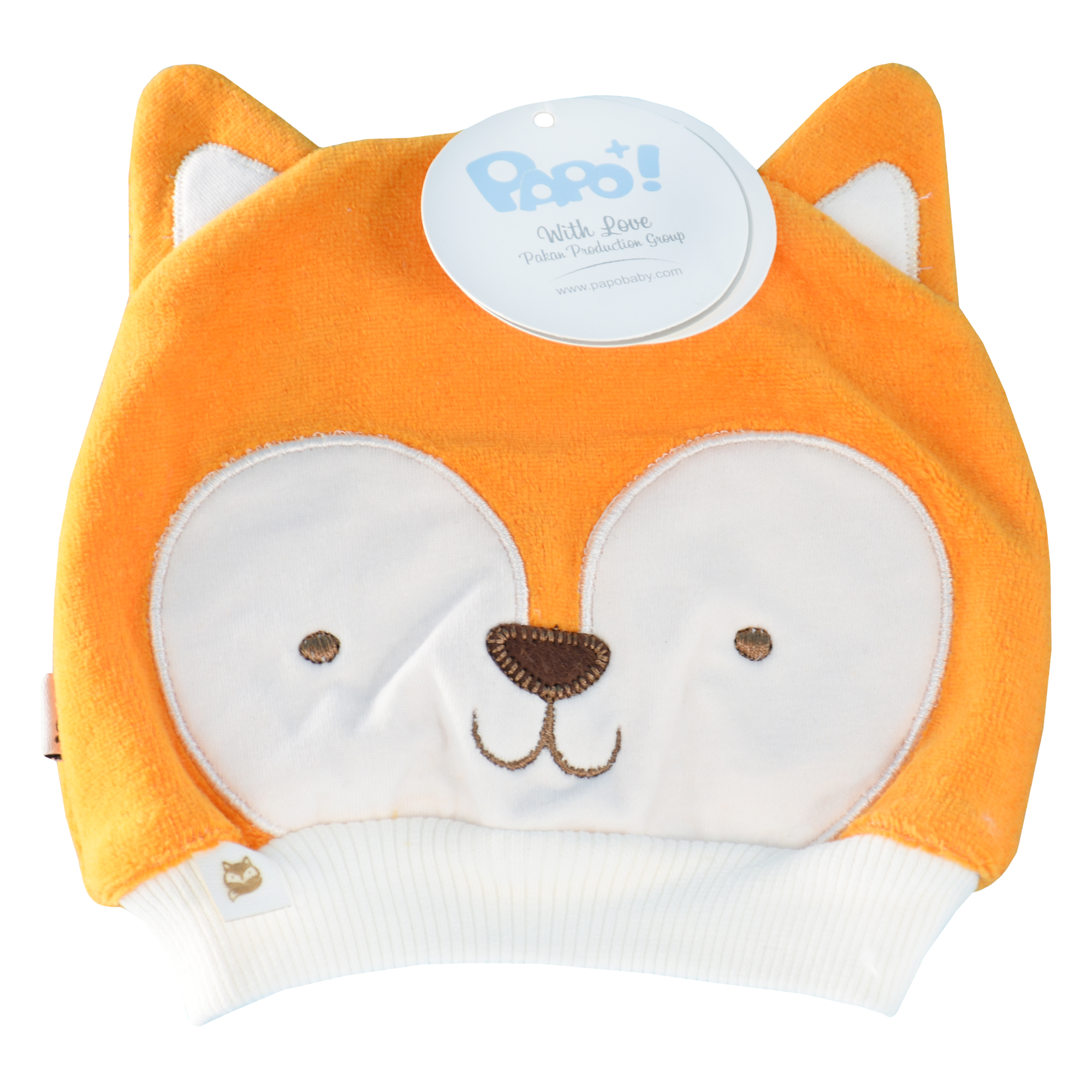 کلاه نوزادی پاپو مدل روباه 01