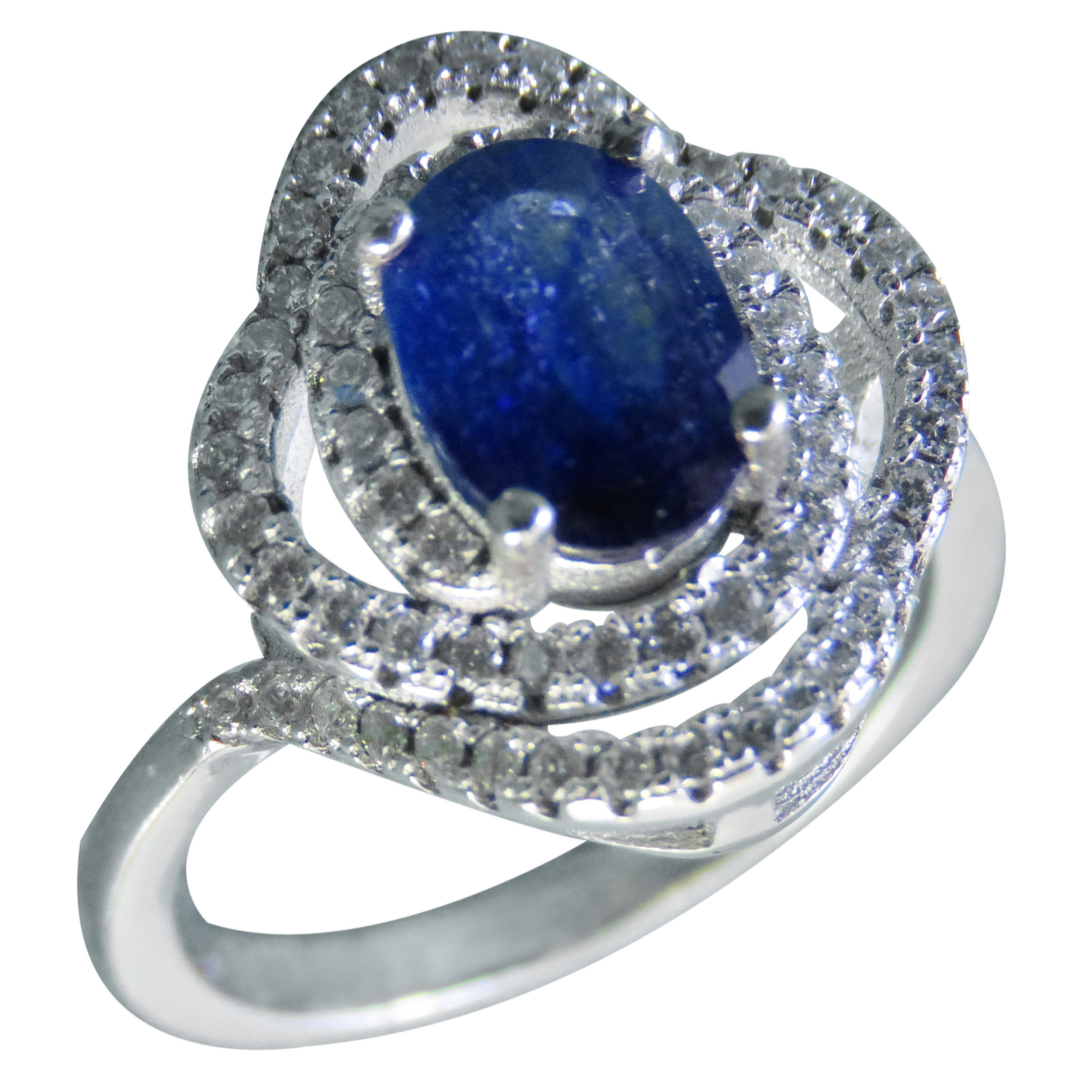 انگشتر نقره زنانه کد 2508