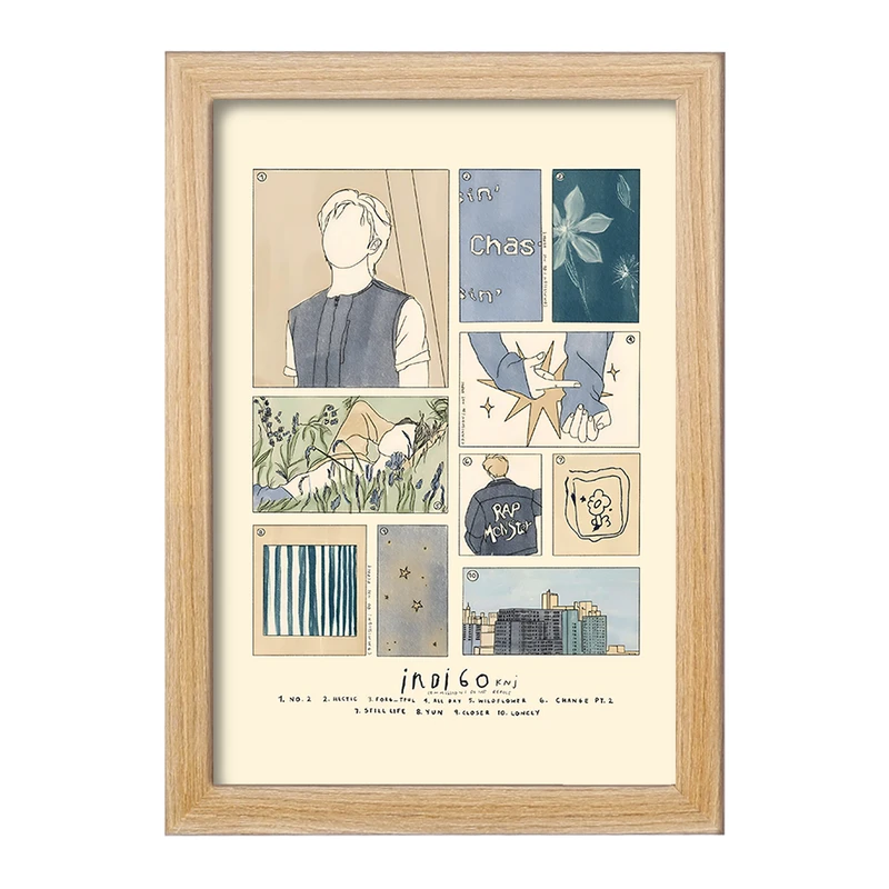 تابلو خندالو مدل عکس نوشته فانتزی کد F10480