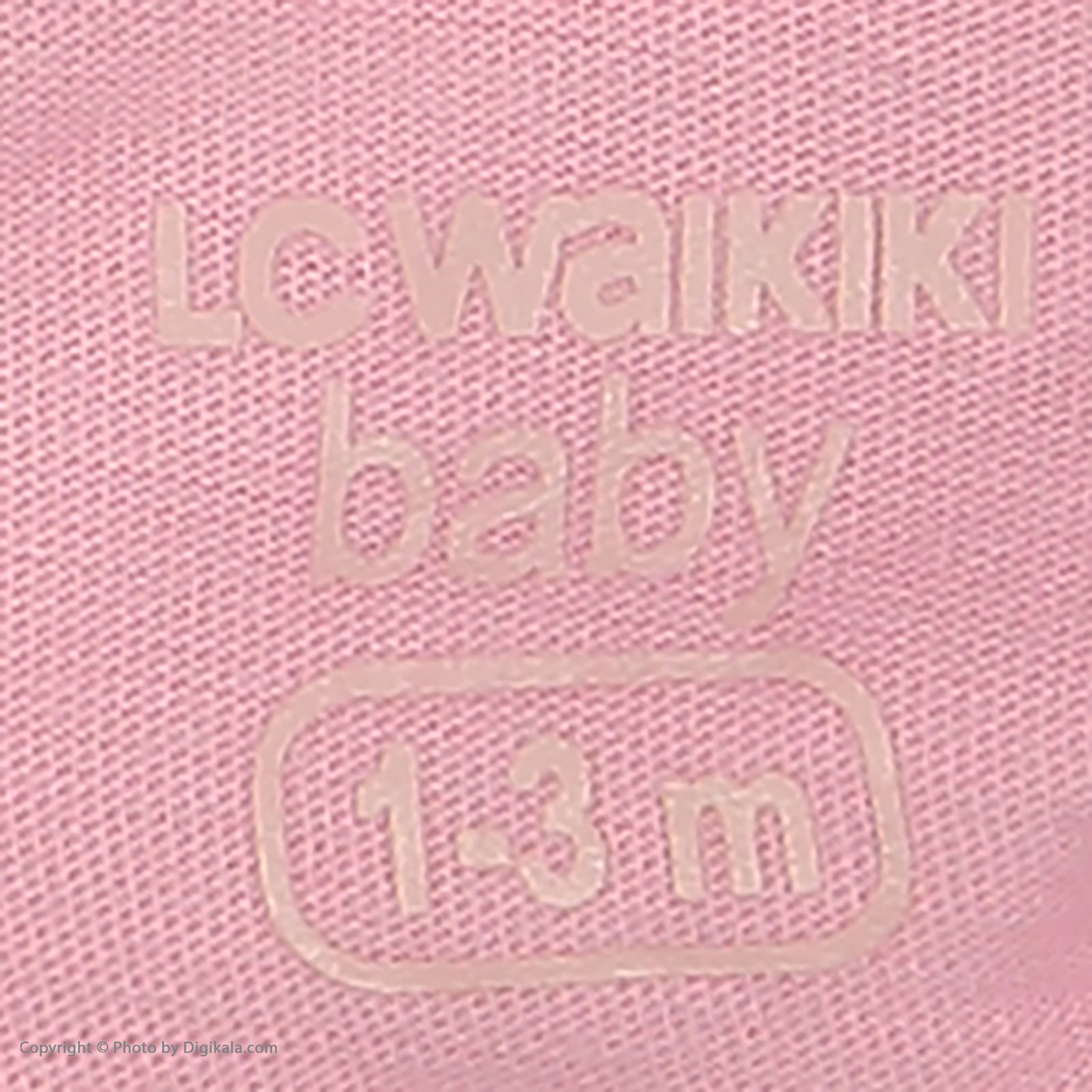 بادی نوزادی دخترانه ال سی وایکیکی مدل W112494Z1-JPW-LIGHTPINK -  - 5
