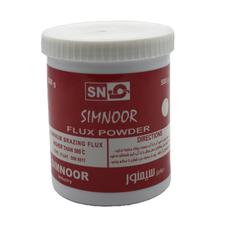 لوازم روانکاری مدل فلاکس یا تنه کار جوشکاری آلمینیوم وزن 500 گرم