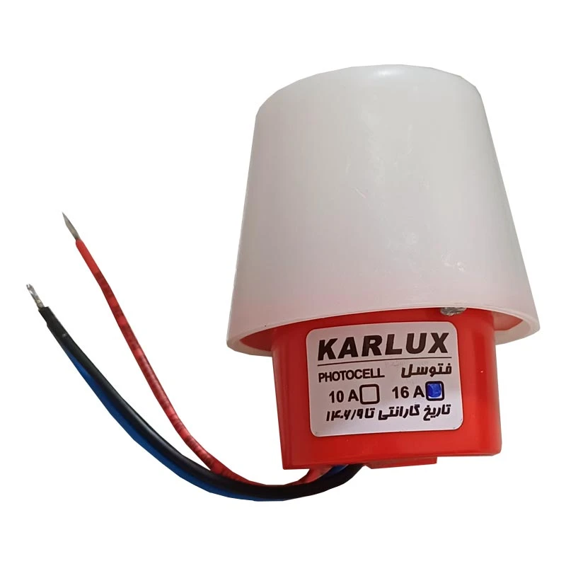 رله روشنایی فتوسل 16 آمپر کارلوکس مدل BINA KPH-1016