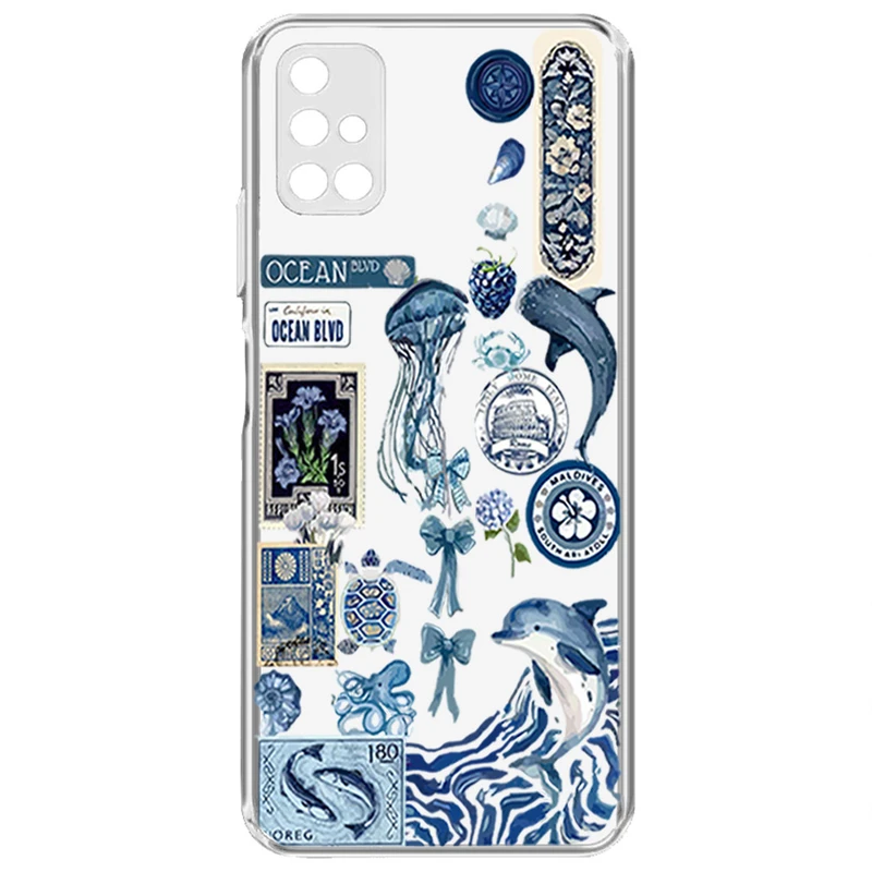 کاور طرح Summer مناسب برای گوشی موبایل سامسونگ Galaxy A51  