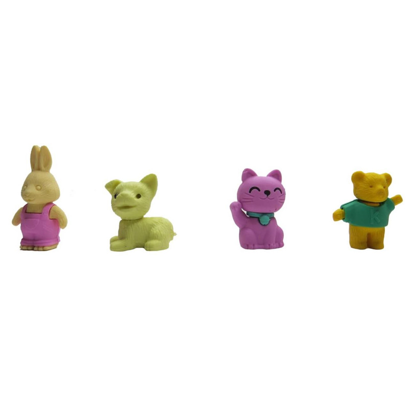 پاک کن مدل حیوانات کد rg-9778 بسته 4 عددی