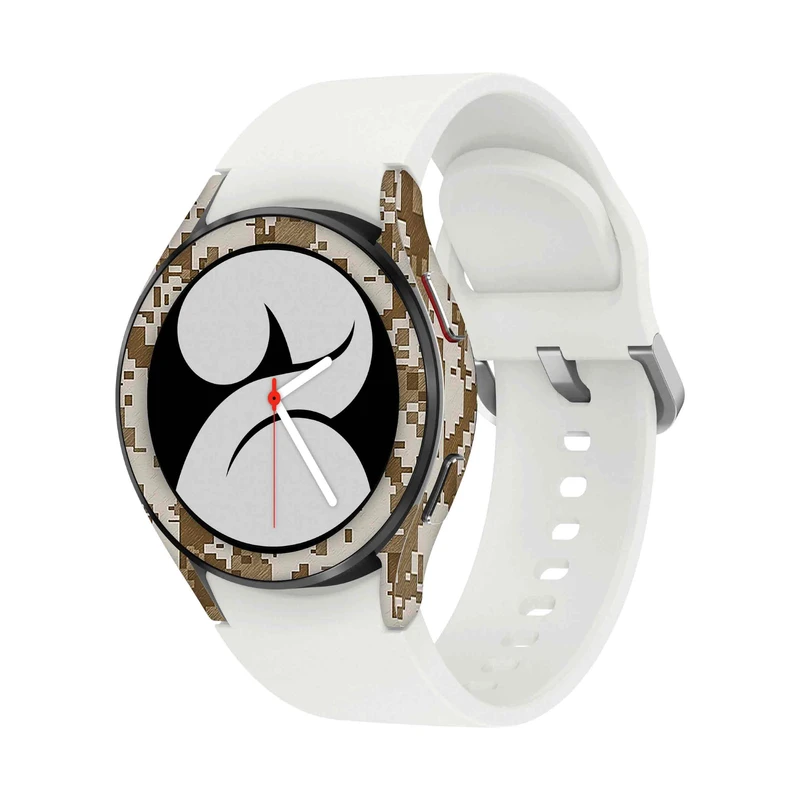  برچسب ماهوت طرح Army-Desert-Pixel مناسب برای ساعت هوشمند سامسونگ Watch4 40mm