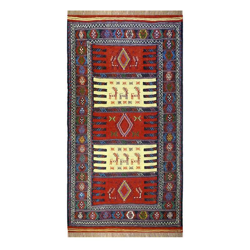  گلیم دستباف دو متری کد 5080