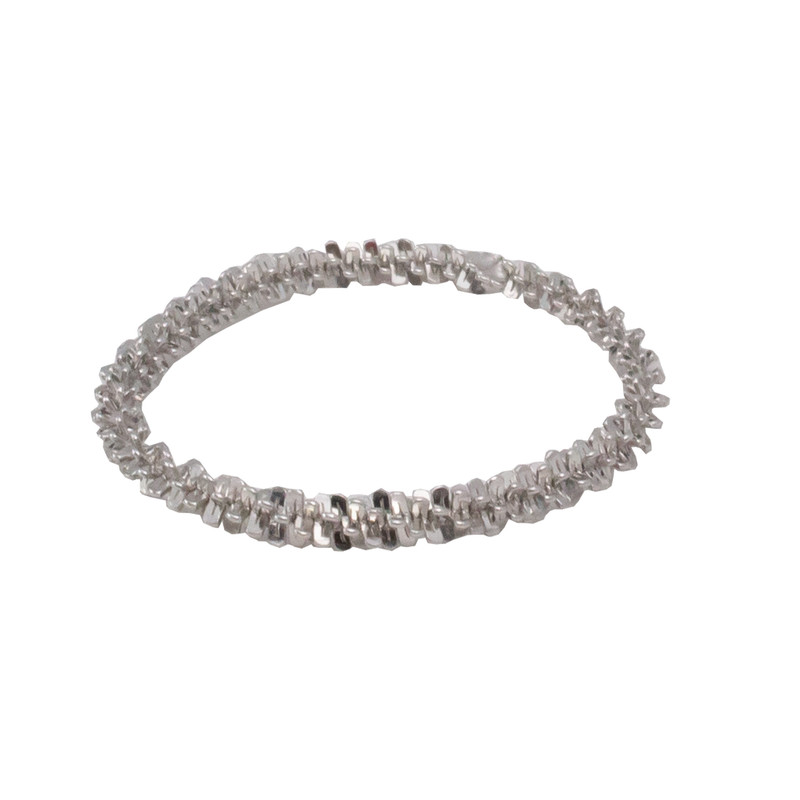 انگشتر نقره زنانه مدل زنجیری مدل خاویاری کد 48519 انگشتر نقره زنانه مدل زنجیری مدل خاویاری کد 48519