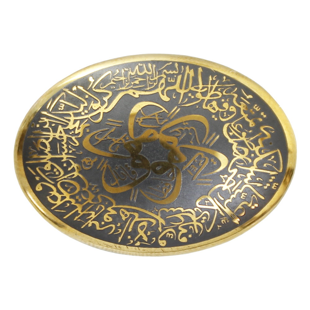 سنگ حدید طرح دعای فرج کد 2427