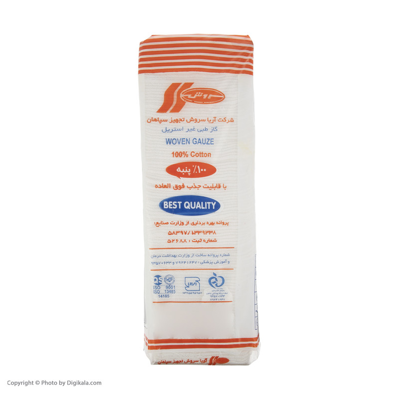 گاز طبی غیر استریل سروش مدل 016 وزن 500 گرم