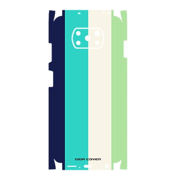 برچسب پوششی گیگا کاور کد fullskin rainbow 1 مناسب برای گوشی موبایل شیائومی POCO X3