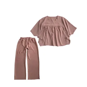 ست تونیک و شلوار دخترانه تویین مدل T-100-21