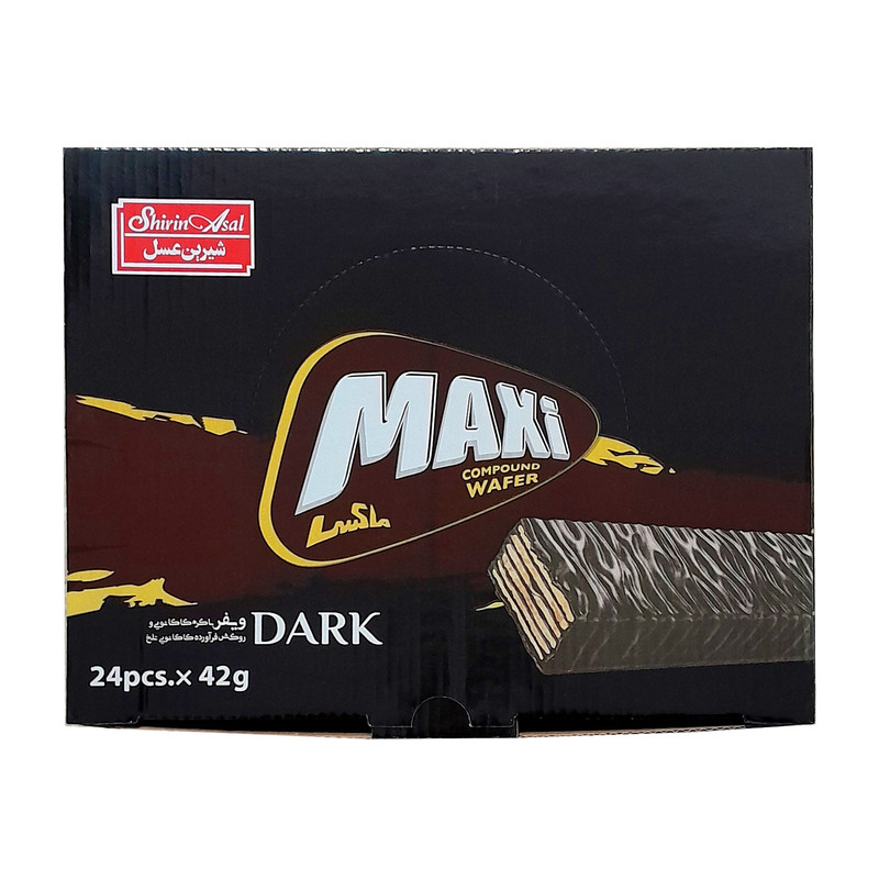 ویفر شکلات تلخ شیرین عسل - 42 گرم