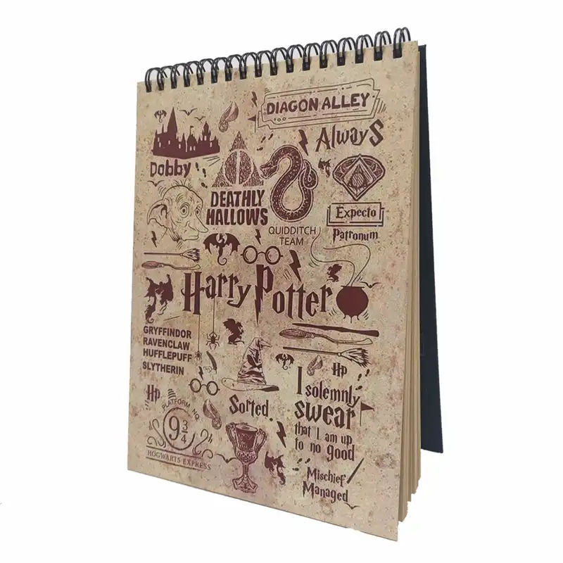 دفتر نقاشی لنکامر مدل هری پاتر کد A5-257kr