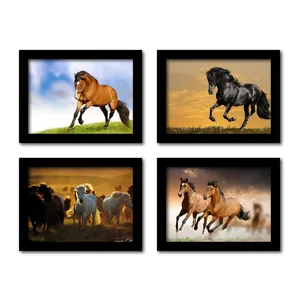 تابلو مدل اسب مجموعه 4 عددی