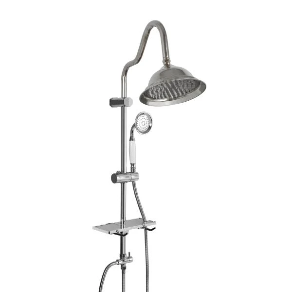 علم دوش حمام مدل شیپوری کروم