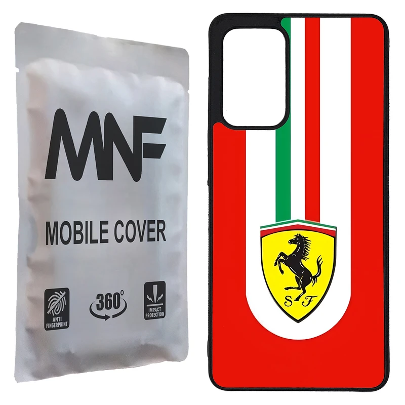 کاور ام ان اف طرح Ferrari کد P-201 مناسب برای گوشی موبایل سامسونگ Galaxy A72 / A72 5G