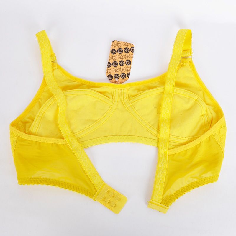 سوتین زنانه دکسونری مدل 125001610 گیپور رنگ زرد -  - 5