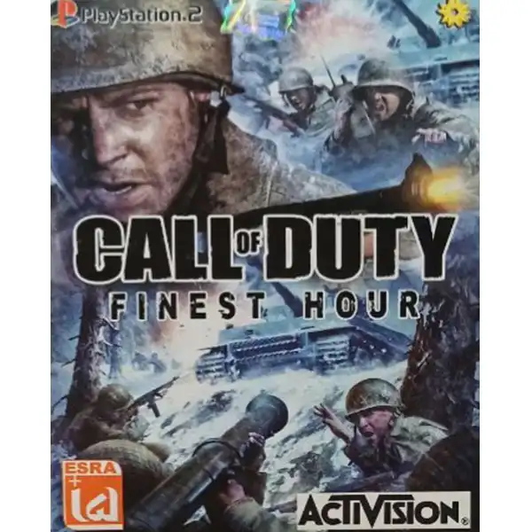 بازی CALL OF DUTY FINEST HOUR مخصوص PS2