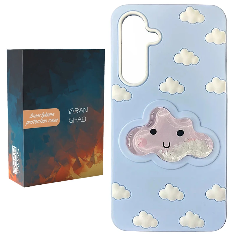 کاور قاب یاران مدل ابر مناسب برای گوشی موبایل سامسونگ Galaxy A17