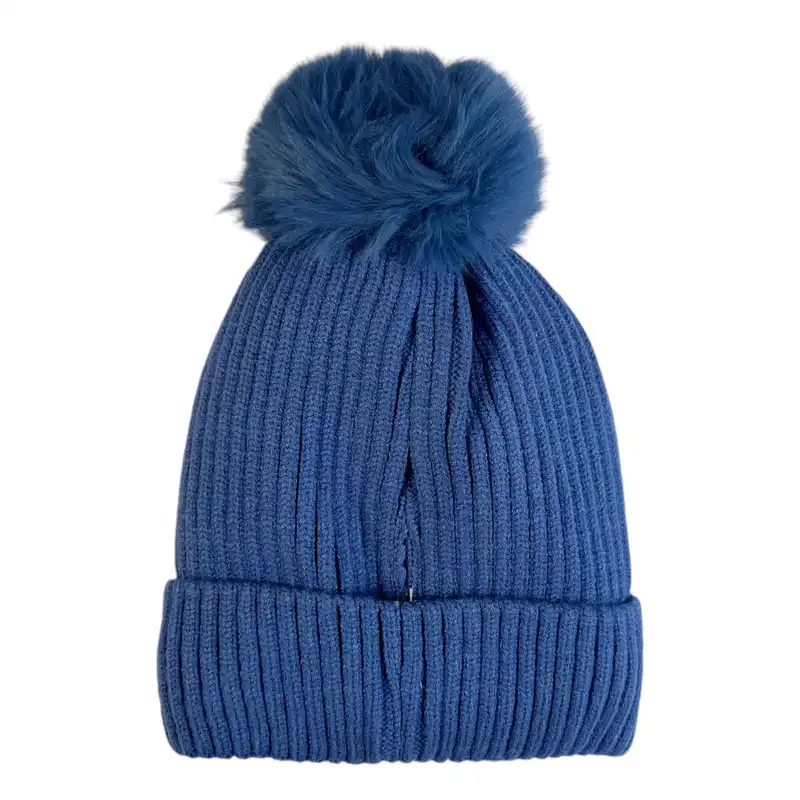کلاه بافتنی بچگانه مدل پم پمRO_198