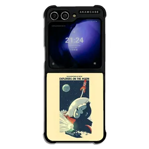 AKAM AMC-WSGZFLIP5-TINTIN-6 Cover For Samsung Galaxy Z Flip 5