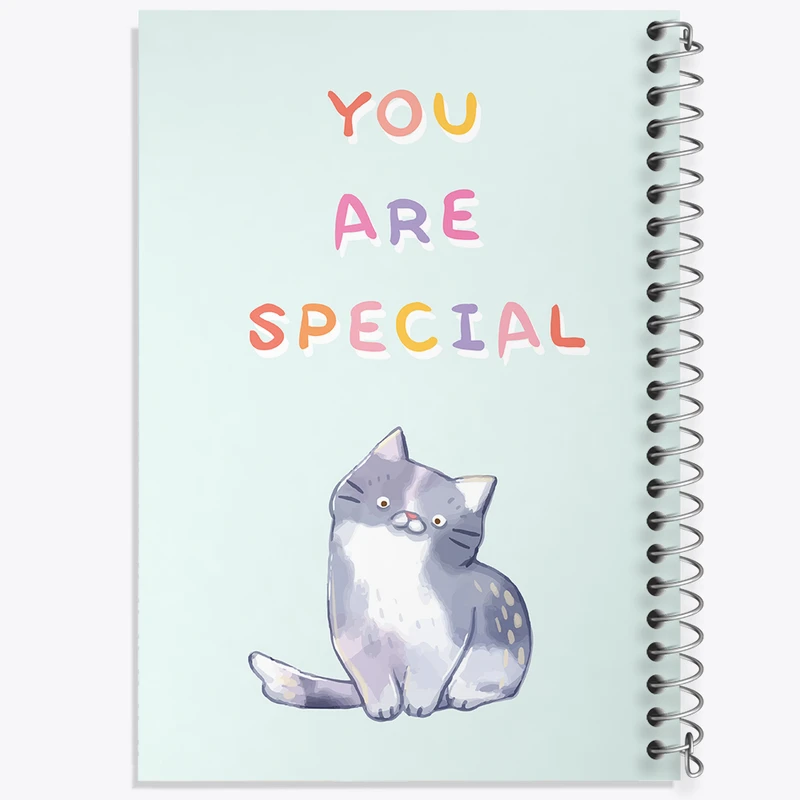 دفتر شطرنجی 50 برگ خندالو مدل You Are Special کد N1351