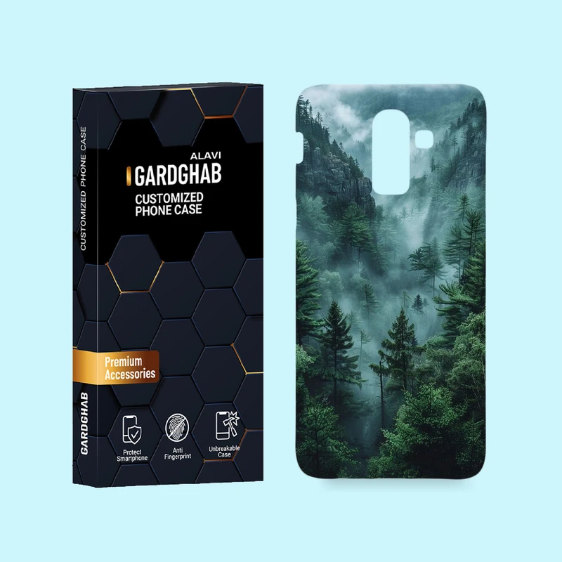 کاور گارد قاب علوی مدل منظره و طبیعت مناسب برای گوشی موبایل سامسونگ Galaxy J8 2018