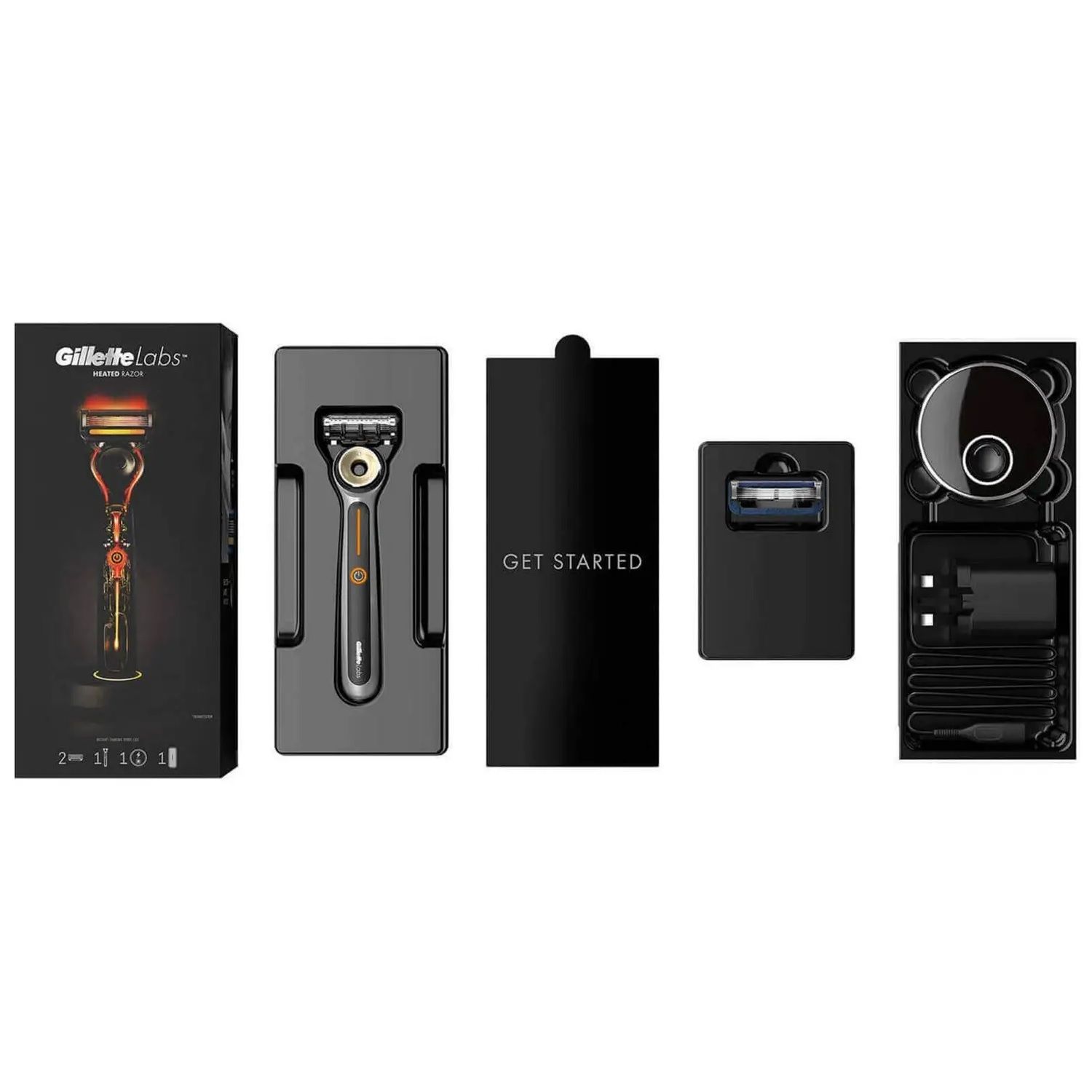 خودتراش ژیلت مدل Labs Heated Razor به همراه تیغ یدک -  - 3