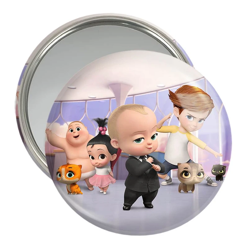 آینه جیبی خندالو مدل بچه رئیس Boss Baby  کد 10327